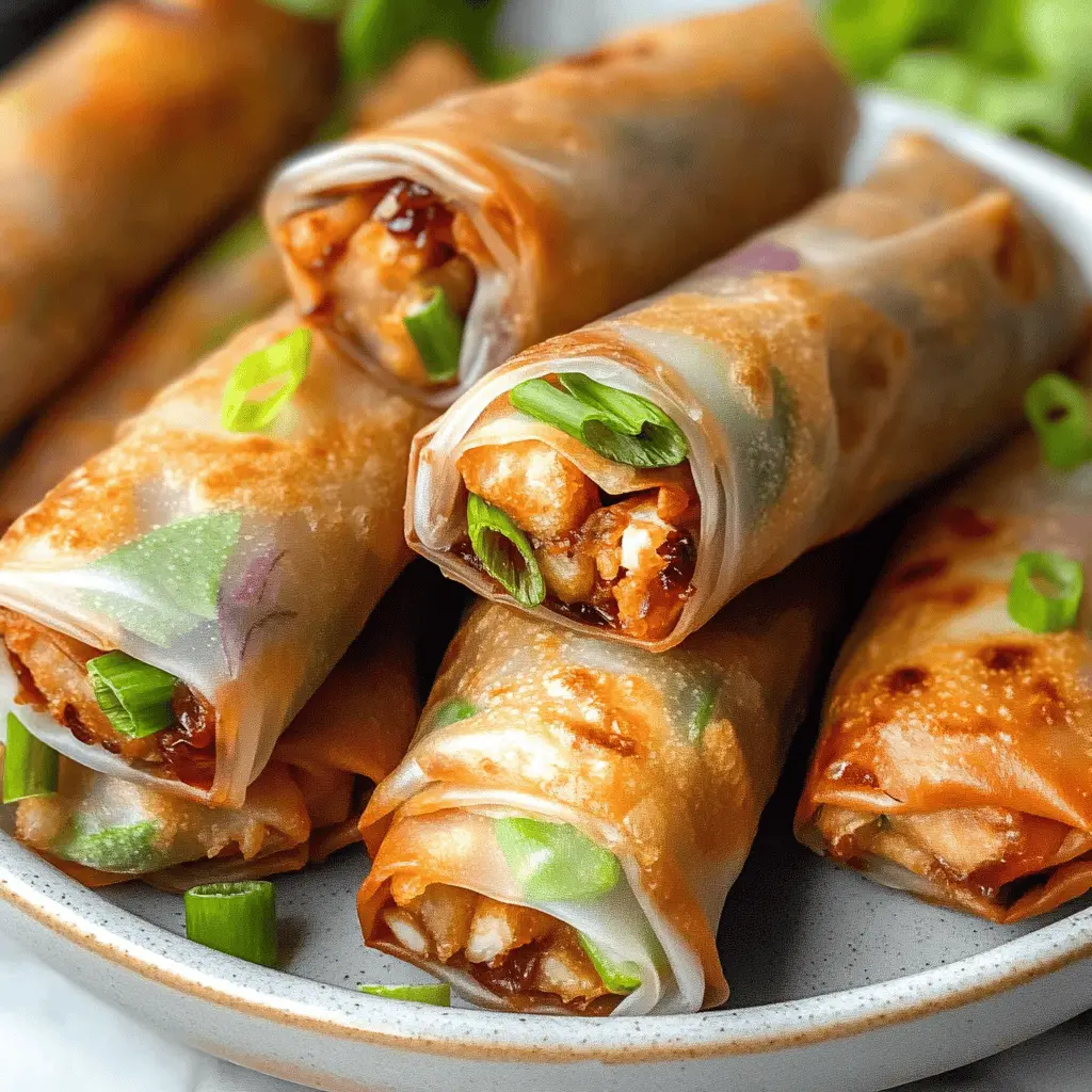 Enjoy the crunch of these crispy air fryer spring rolls that are packed with fresh vegetables and your choice of protein! Perfect as an appetizer or snack for any gathering, these spring rolls are quick to make and bursting with flavor. Save this recipe for your next get-together and impress your friends and family with your cooking skills!