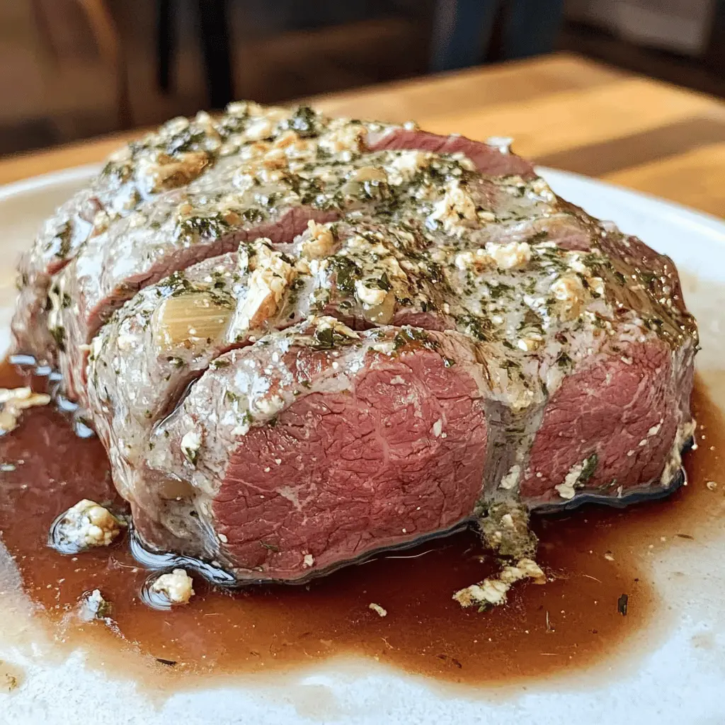 Treat your family to a delicious Worcestershire Butter Roast Beef that's sure to impress. This easy recipe guarantees a juicy, flavorful roast every time, thanks to the rich blend of Worcestershire sauce and butter. Perfect for Sunday dinners or special occasions! Save this recipe to create a memorable meal your loved ones will adore.