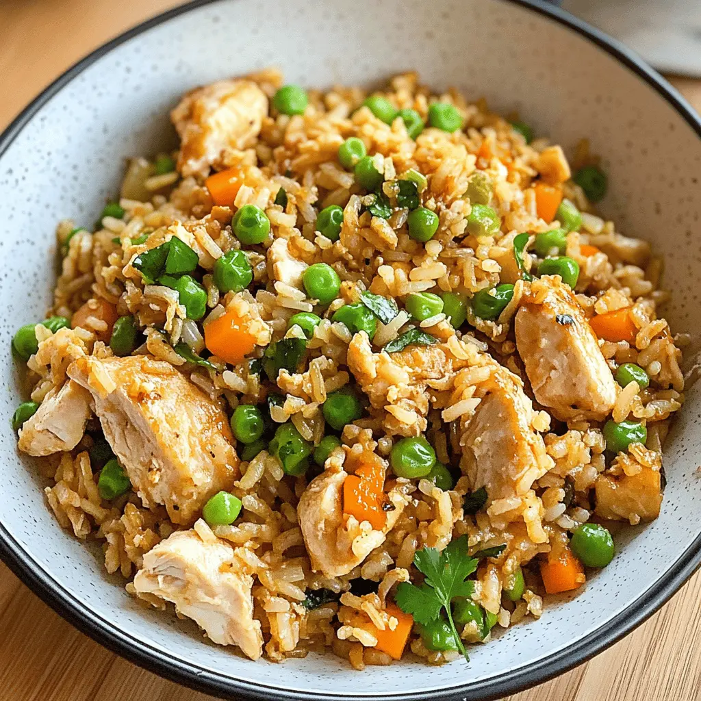 Quick and Easy Chicken Fried Rice Recipe