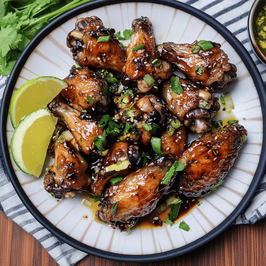 Easy Balsamic Glazed Chicken Wings Recipe