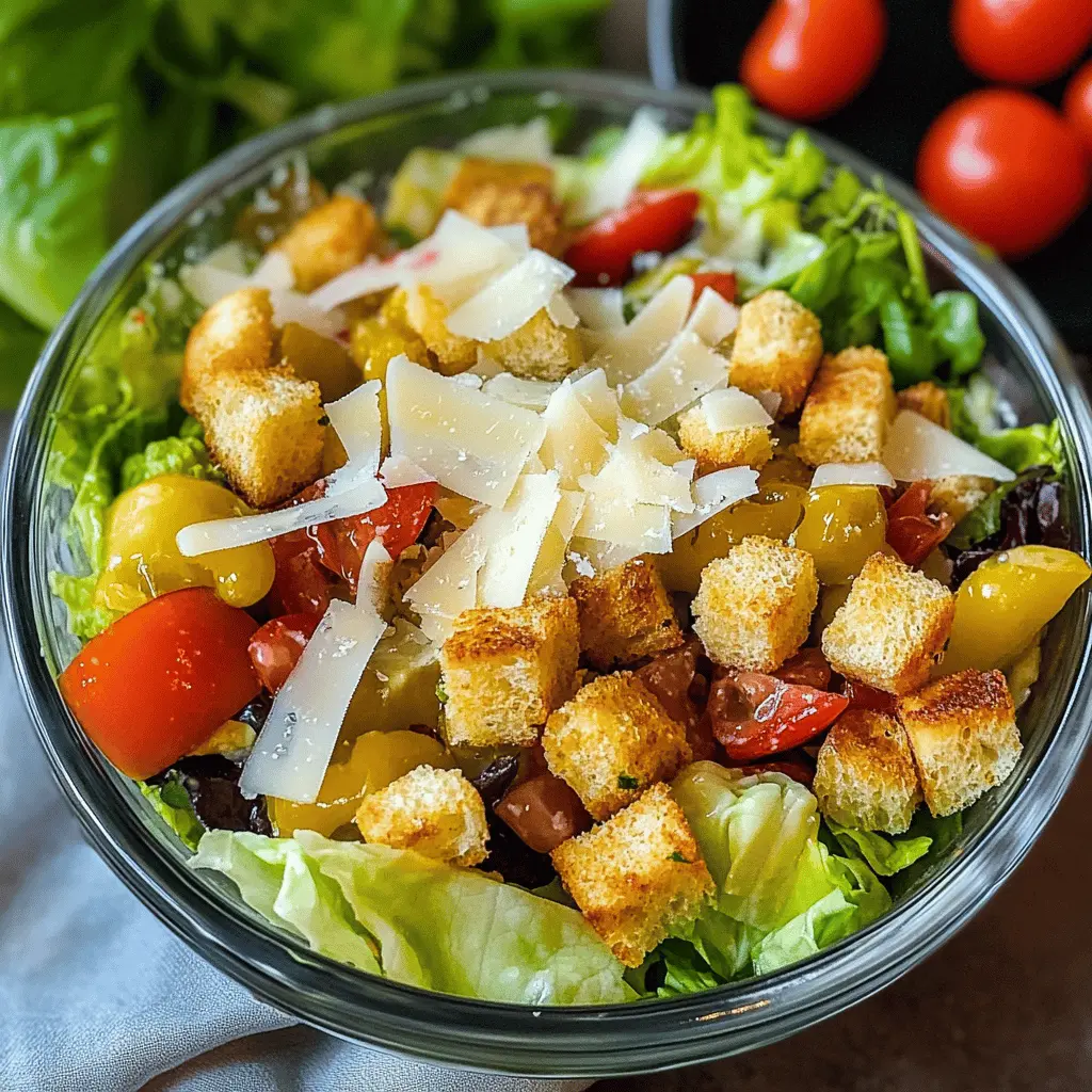 Easy Olive Garden Salad Recipe for Dinner