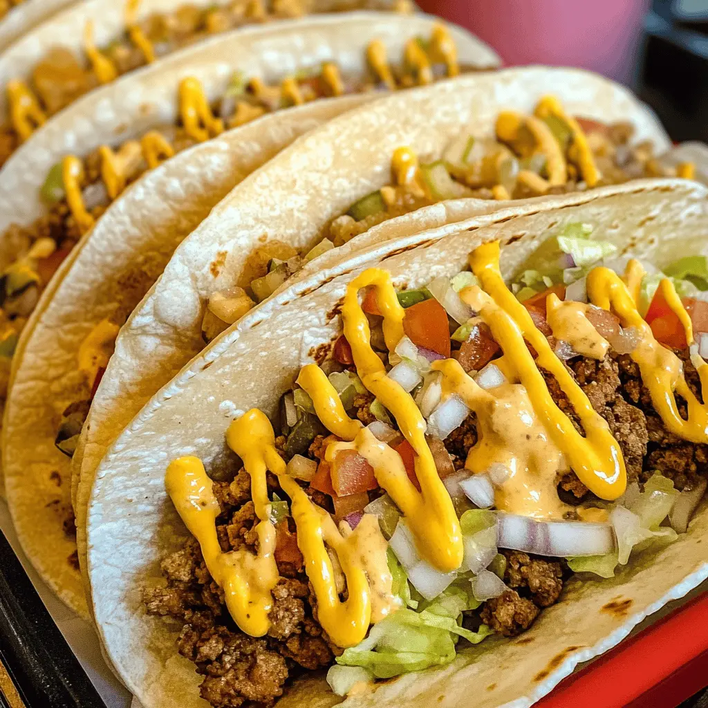 Easy Big Mac Smash Tacos Recipe