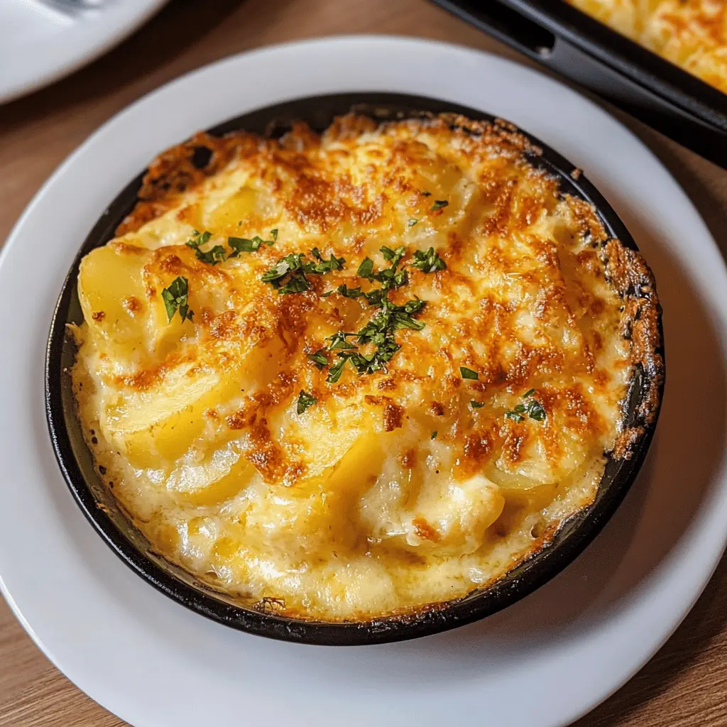 Easy Cheesy Potato Au Gratin Recipe