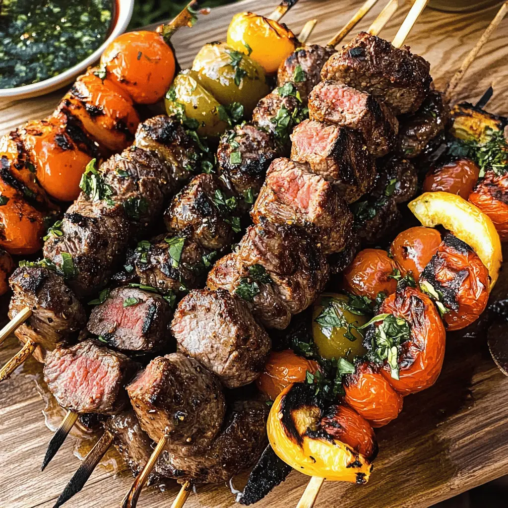 Easy and Delicious Steak Kabobs Recipe