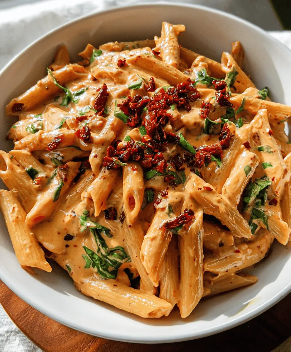 Easy Creamy Sun-Dried Tomato Pasta Recipe
