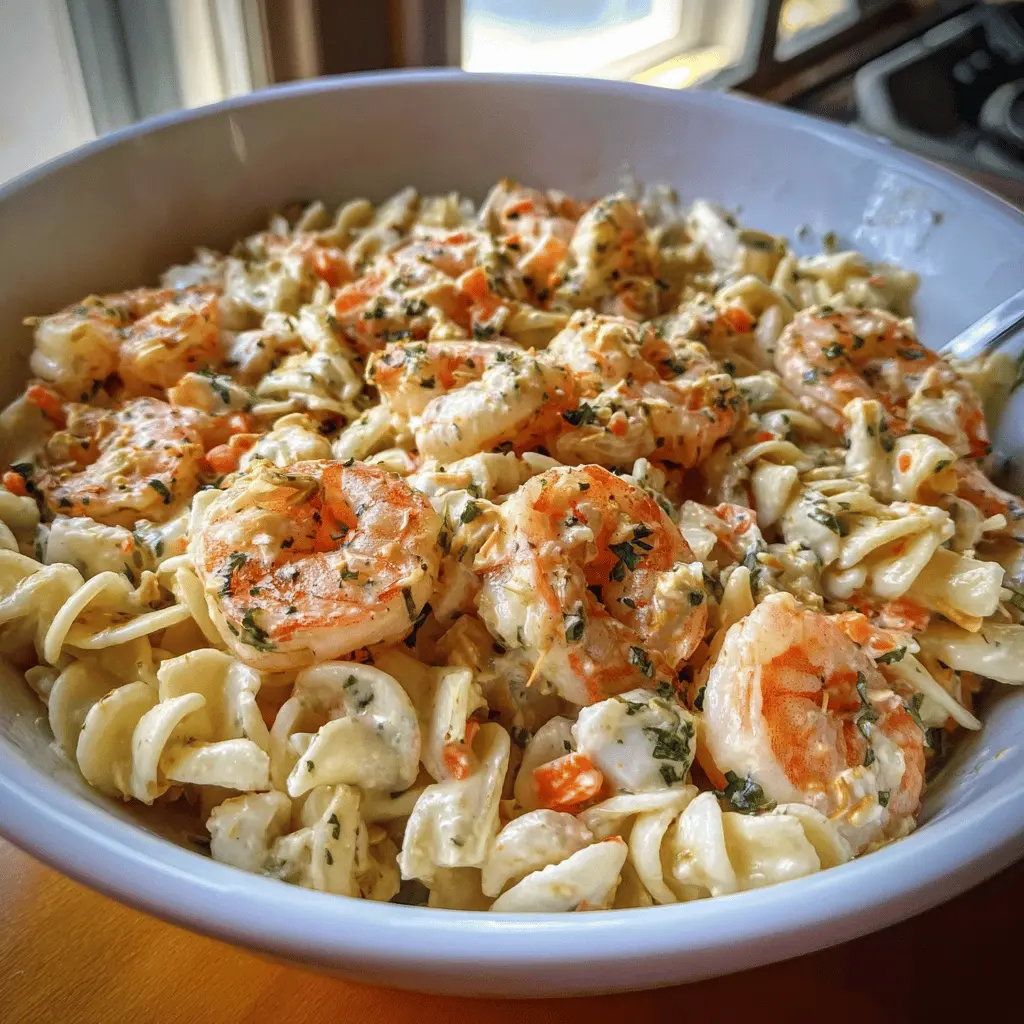 Easy Seafood Pasta Salad Recipe