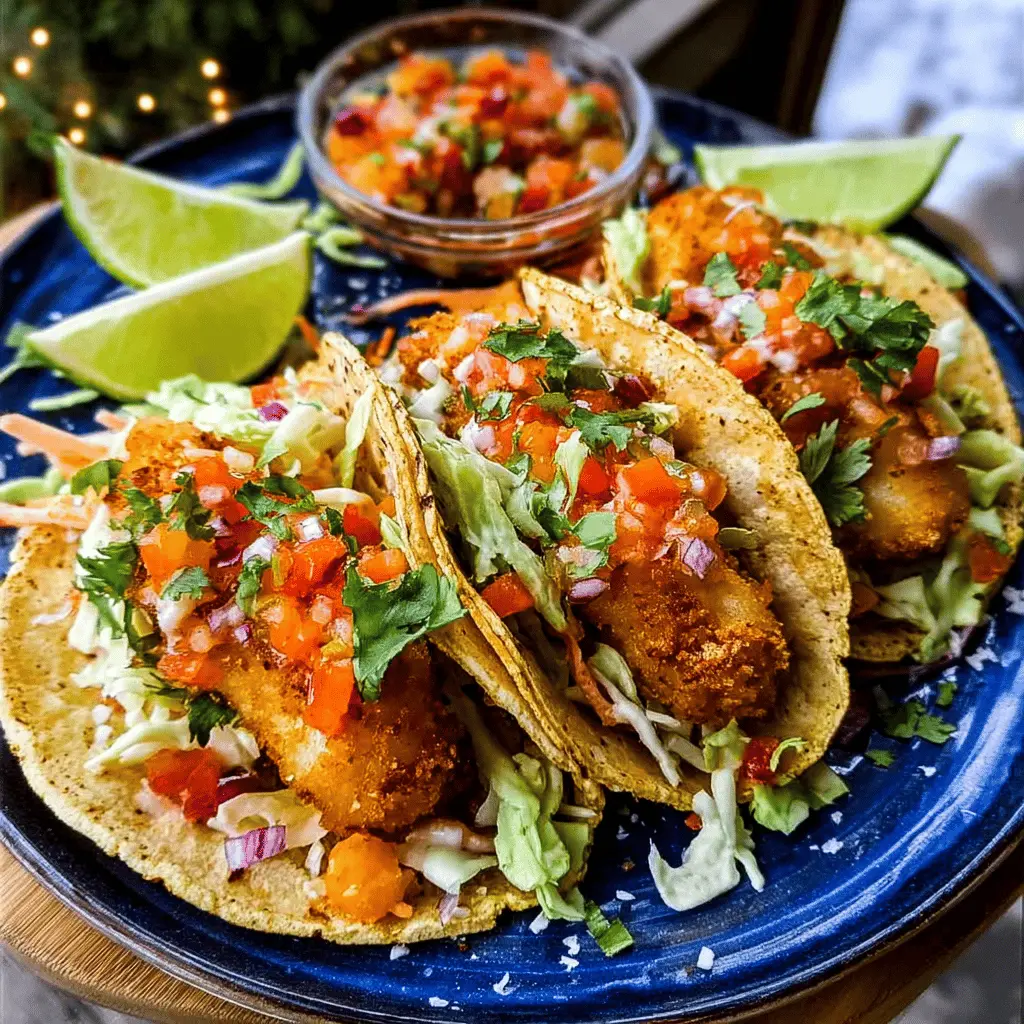Easy Crispy Fish Tacos Recipe
