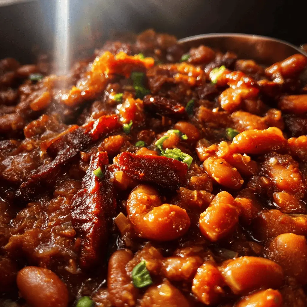 Easy Spicy Cowboy Beans Recipe
