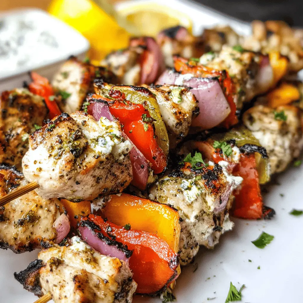 Easy Greek Chicken Souvlaki Kebabs Recipe