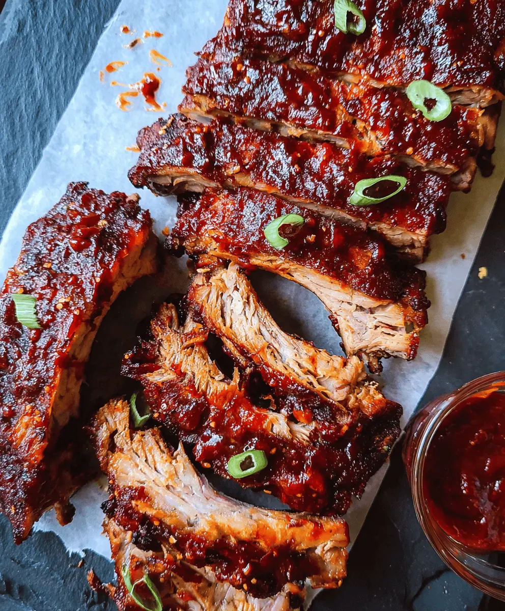 Easy Spicy Gochujang Pork Ribs Recipe