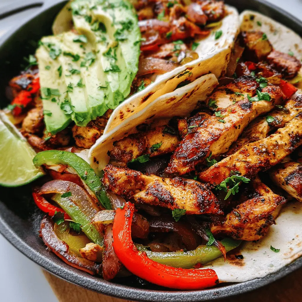 Best Ever Easy Chicken Fajitas Recipe