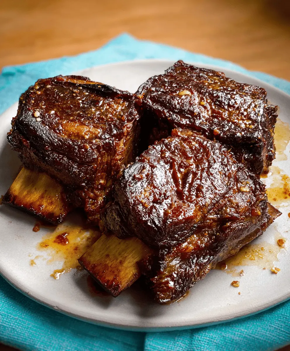 Easy Oven Baked Beef Ribs Recipe