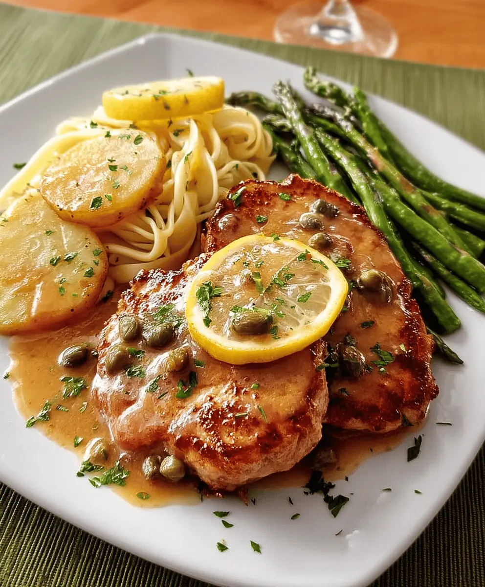 Easy and Flavorful Pork Piccata Recipe