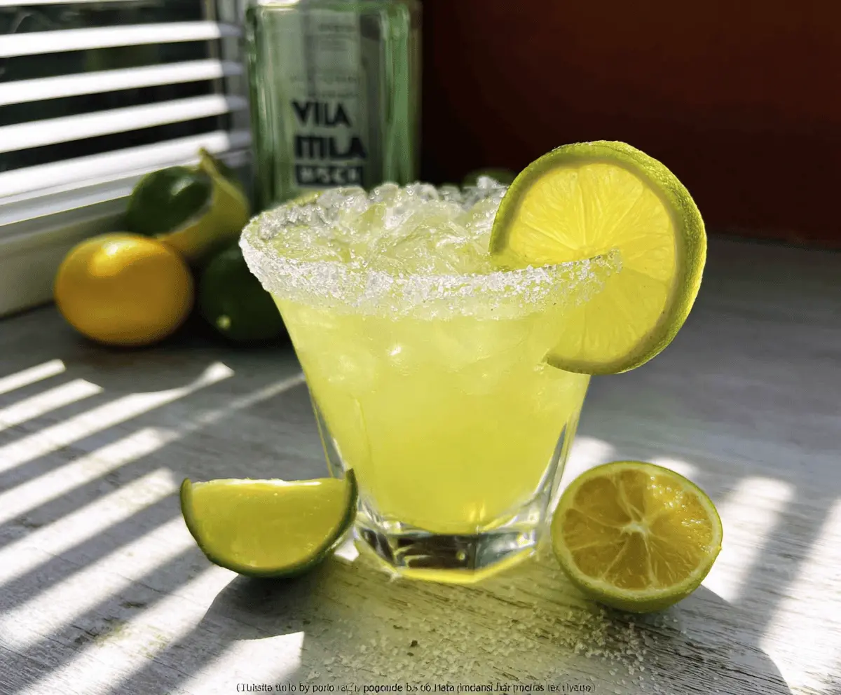 Easy Italian Margarita Cocktail Recipe