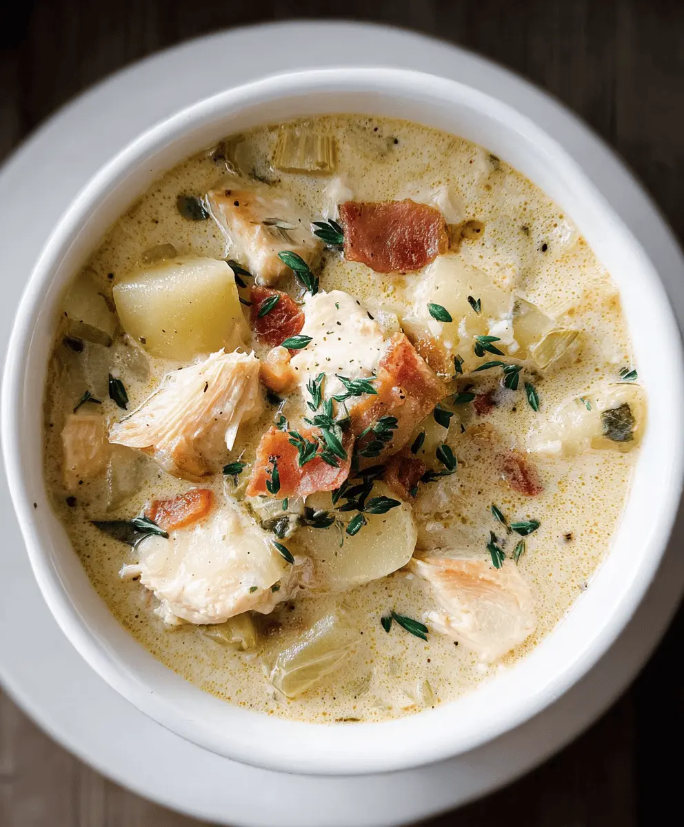 Easy Creamy Fish Chowder Recipe