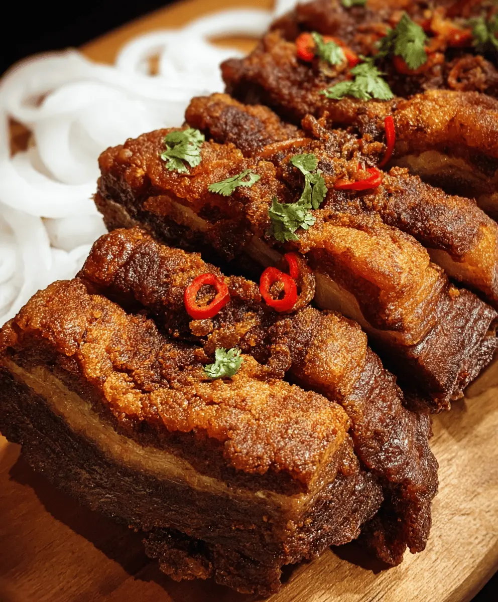 Easy Colombian-Style Crispy Pork Belly Recipe