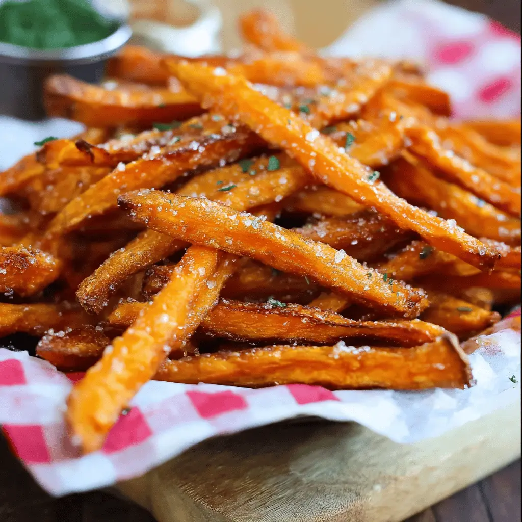 Extra Crispy Sweet Potato Fries Recipe