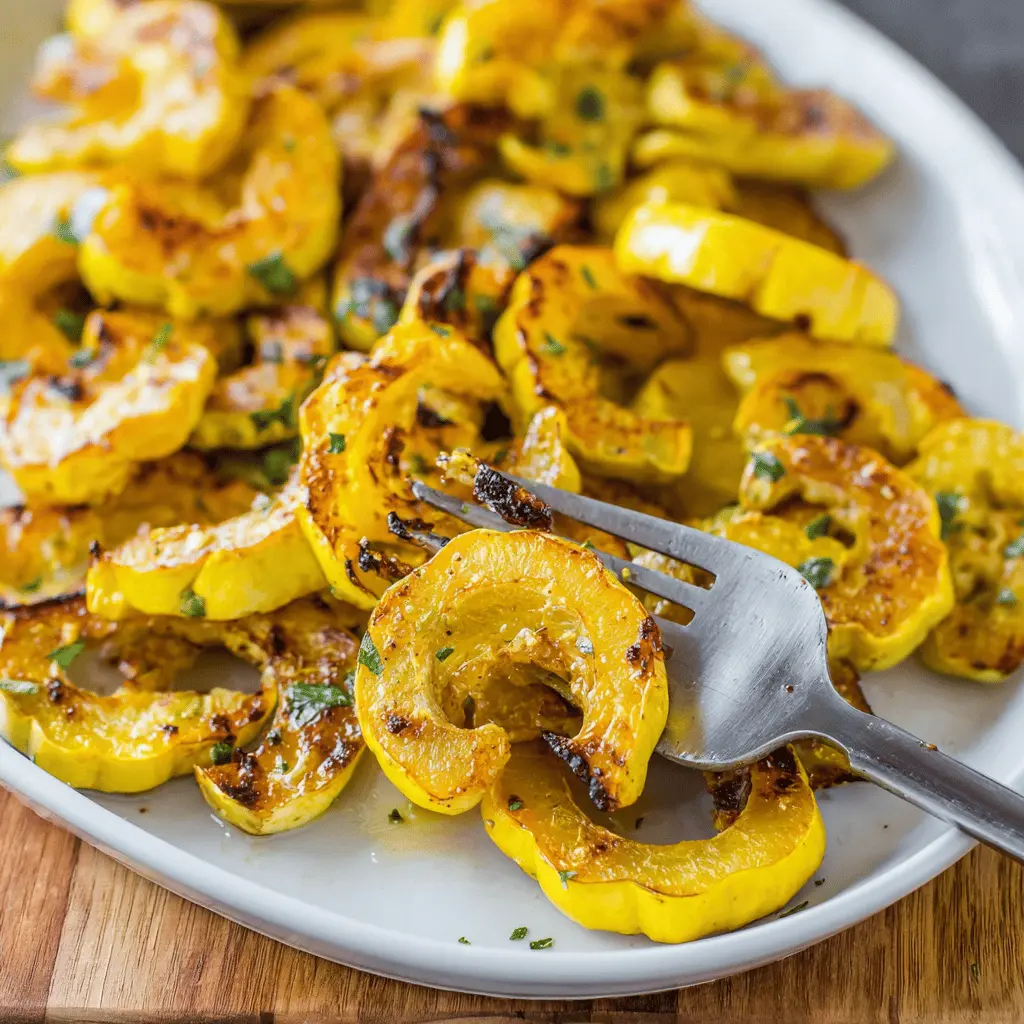 Easy Garlic Roasted Yellow Squash Recipe
