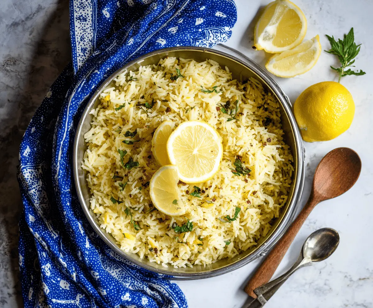 Easy Greek Lemon Rice Recipe Ready in 35 Minutes
