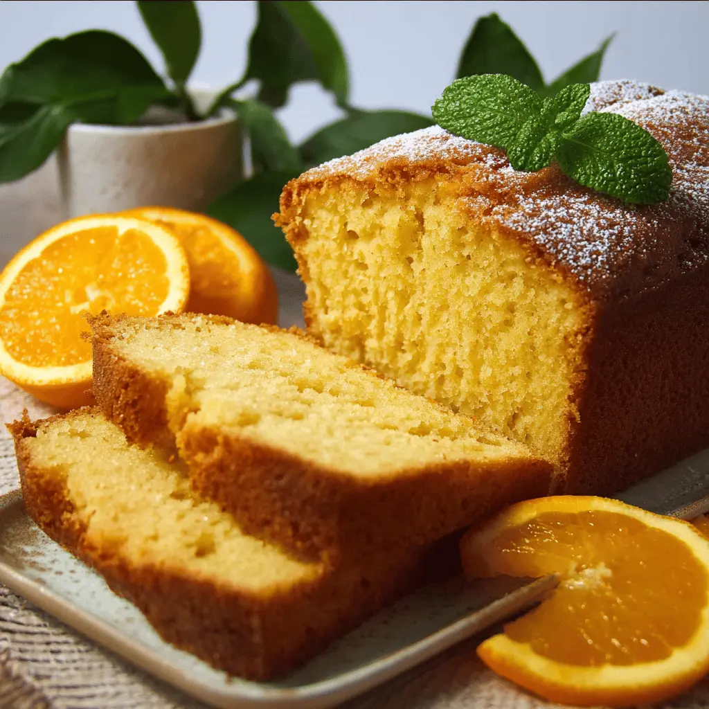 Easy Homemade Orange Loaf Recipe