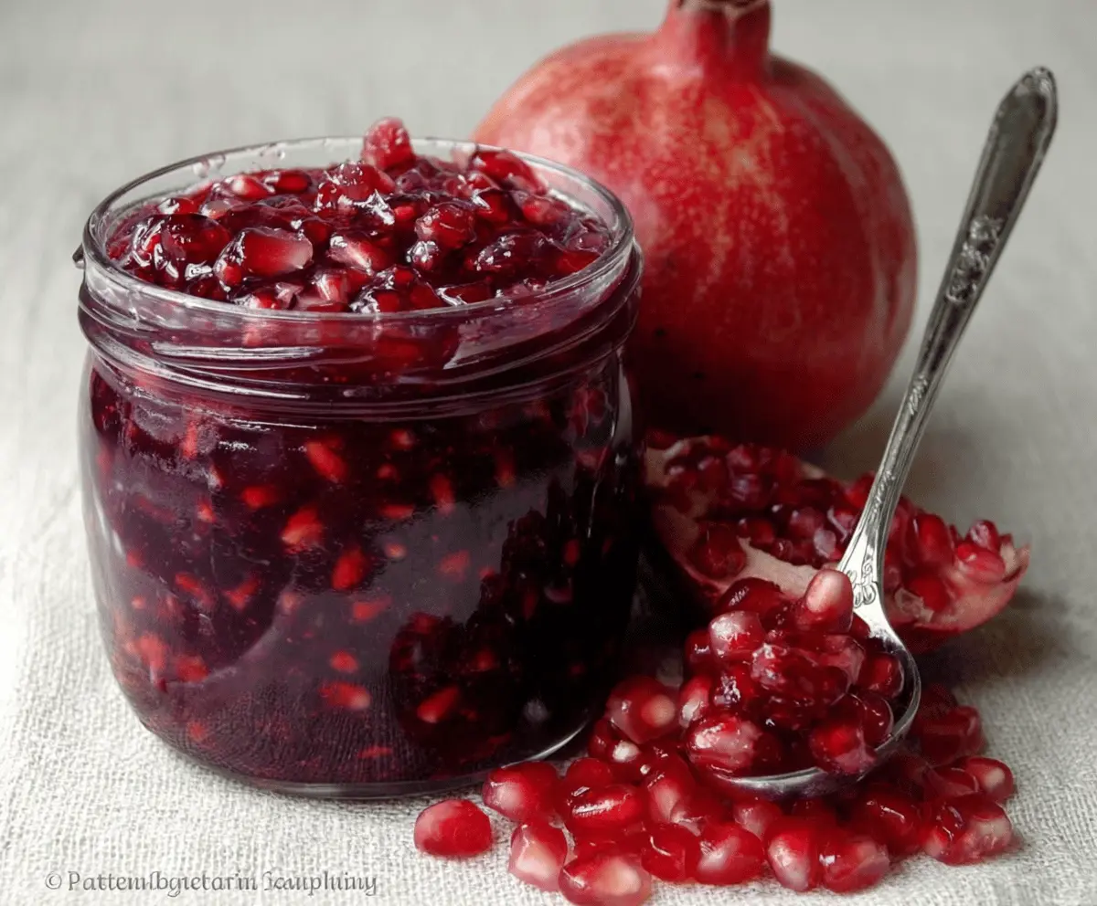 Easy Homemade Pomegranate Jam Recipe