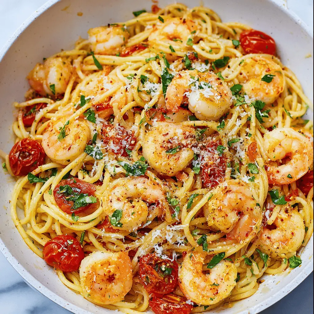 Easy Garlic Shrimp Pasta Recipe for Dinner