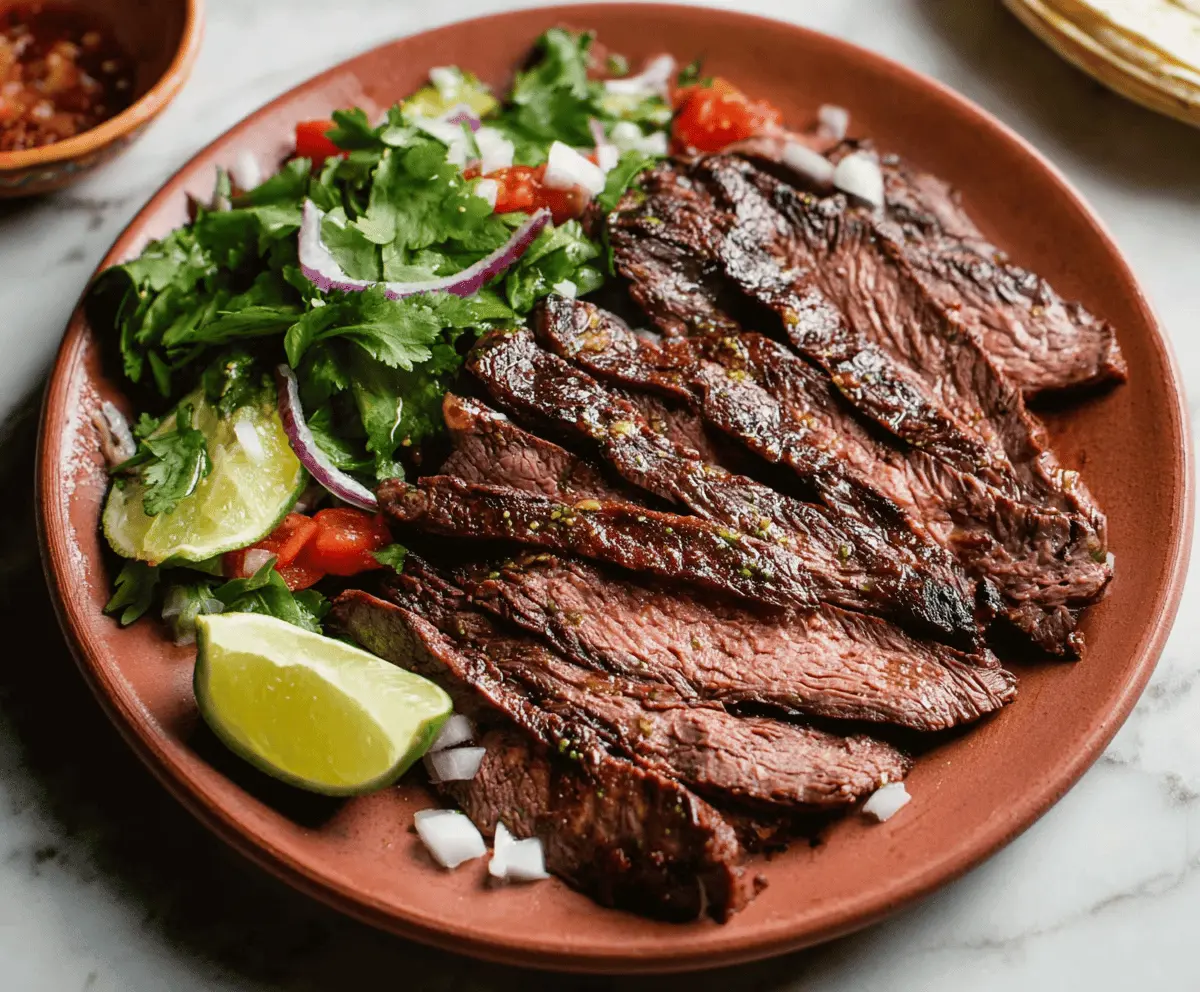 Easy Mexican Carne Asada Recipe for Grilling