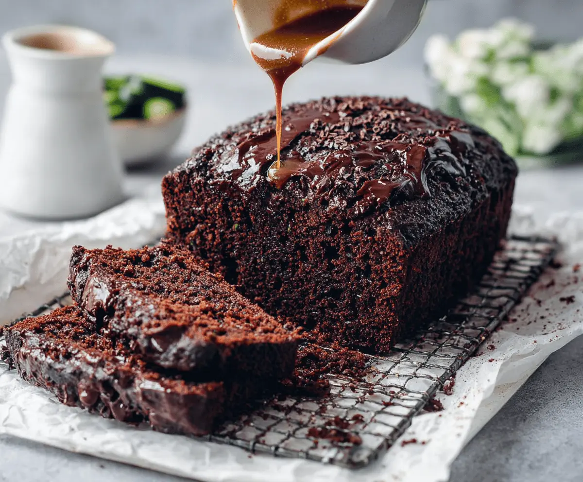 Moist Vegan Chocolate Courgette Cake Recipe