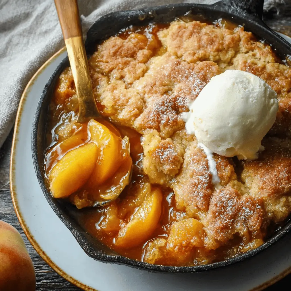 Classic Southern Peach Cobbler Recipe