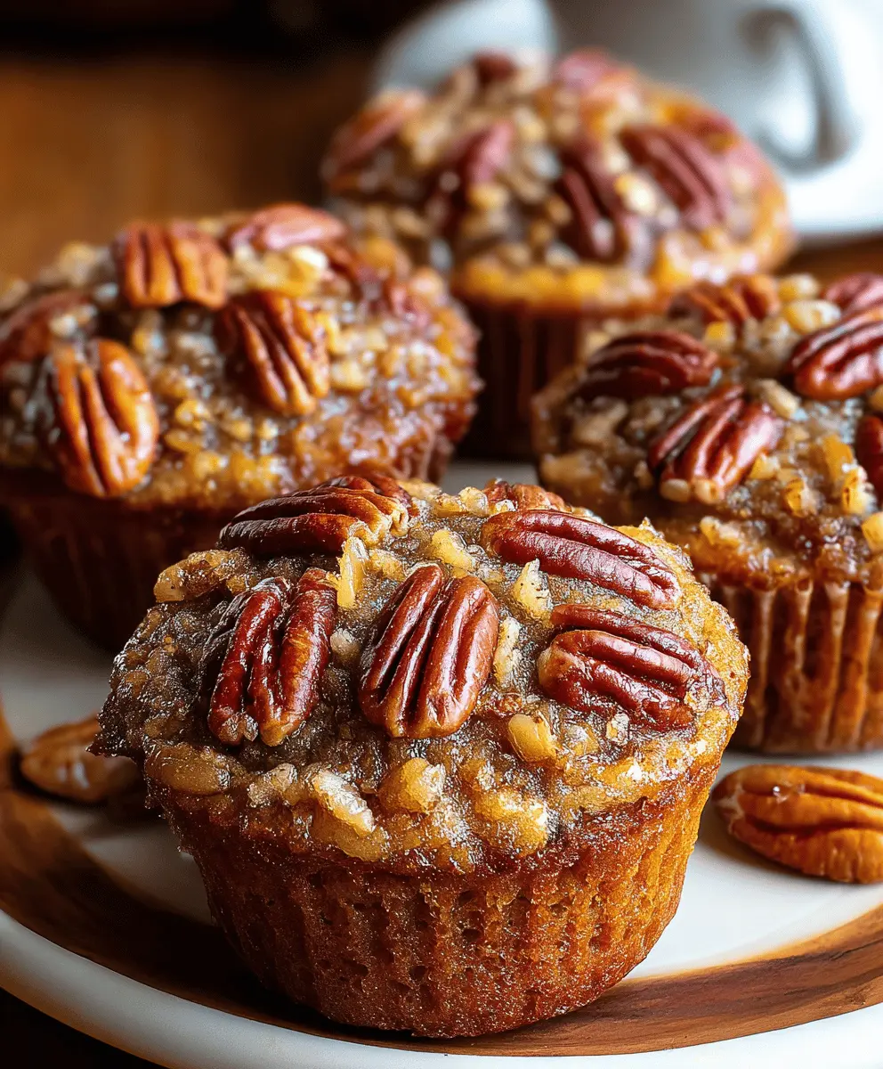 Easy Pecan Pie Muffins Recipe