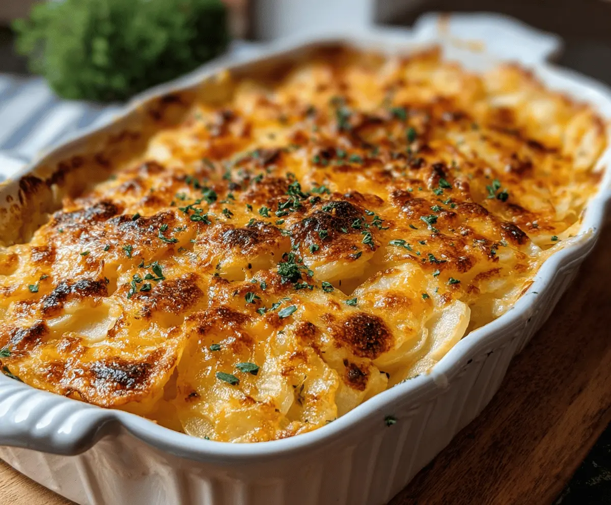 Creamy Million Dollar Potato Casserole Recipe