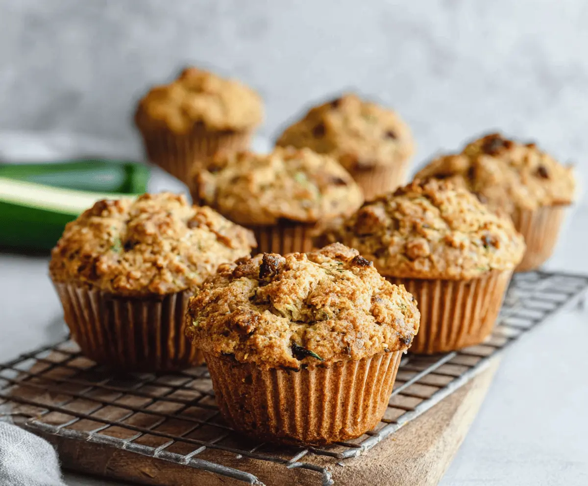Easy Vegan Zucchini Muffins Recipe