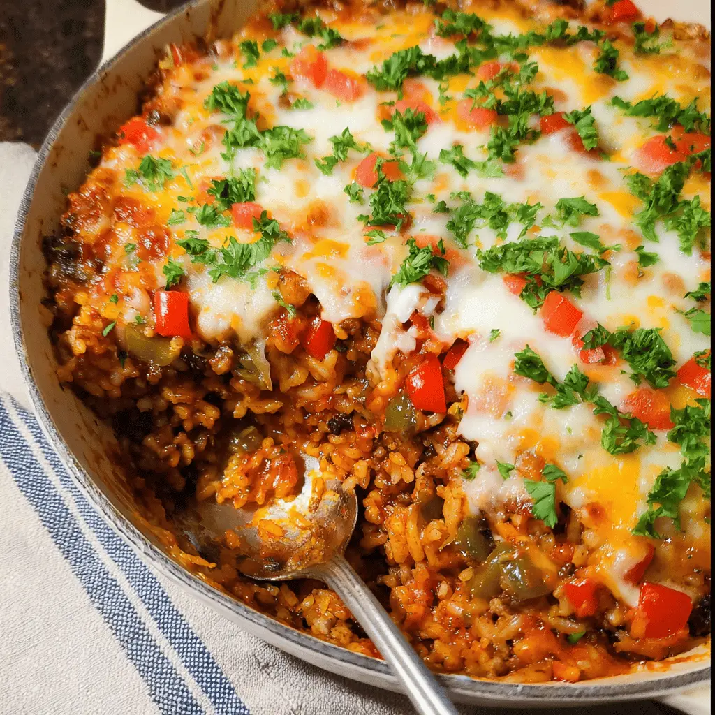 Easy Stuffed Pepper Casserole Recipe