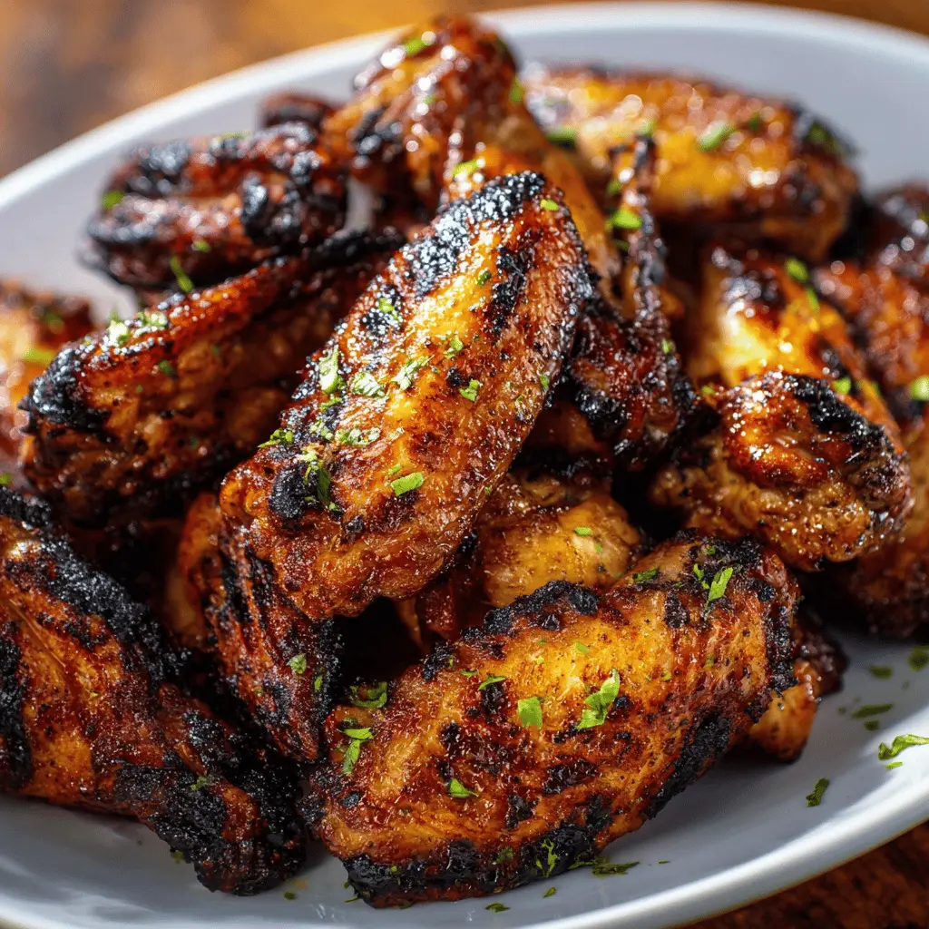 Easy Grilled Chicken Wings Recipe for Summer