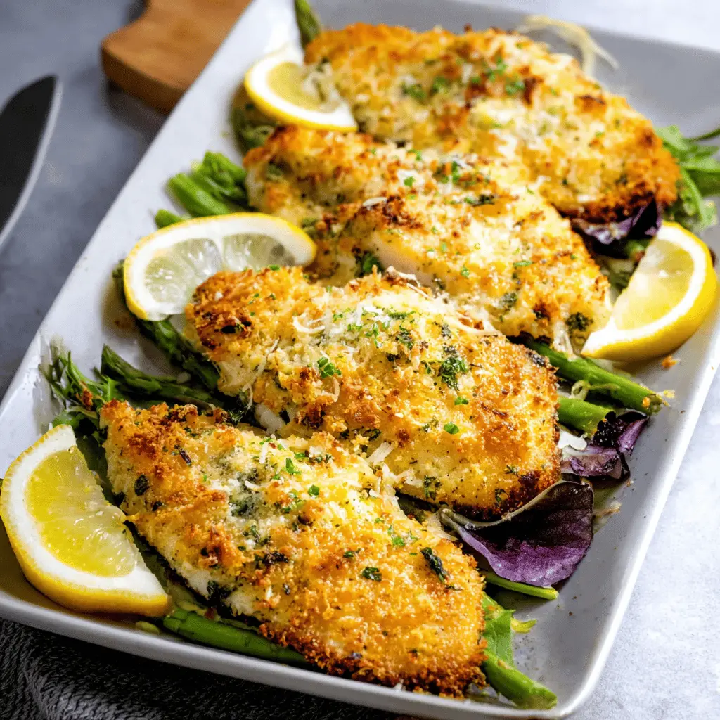 Easy Baked Lemon Parmesan Tilapia Recipe