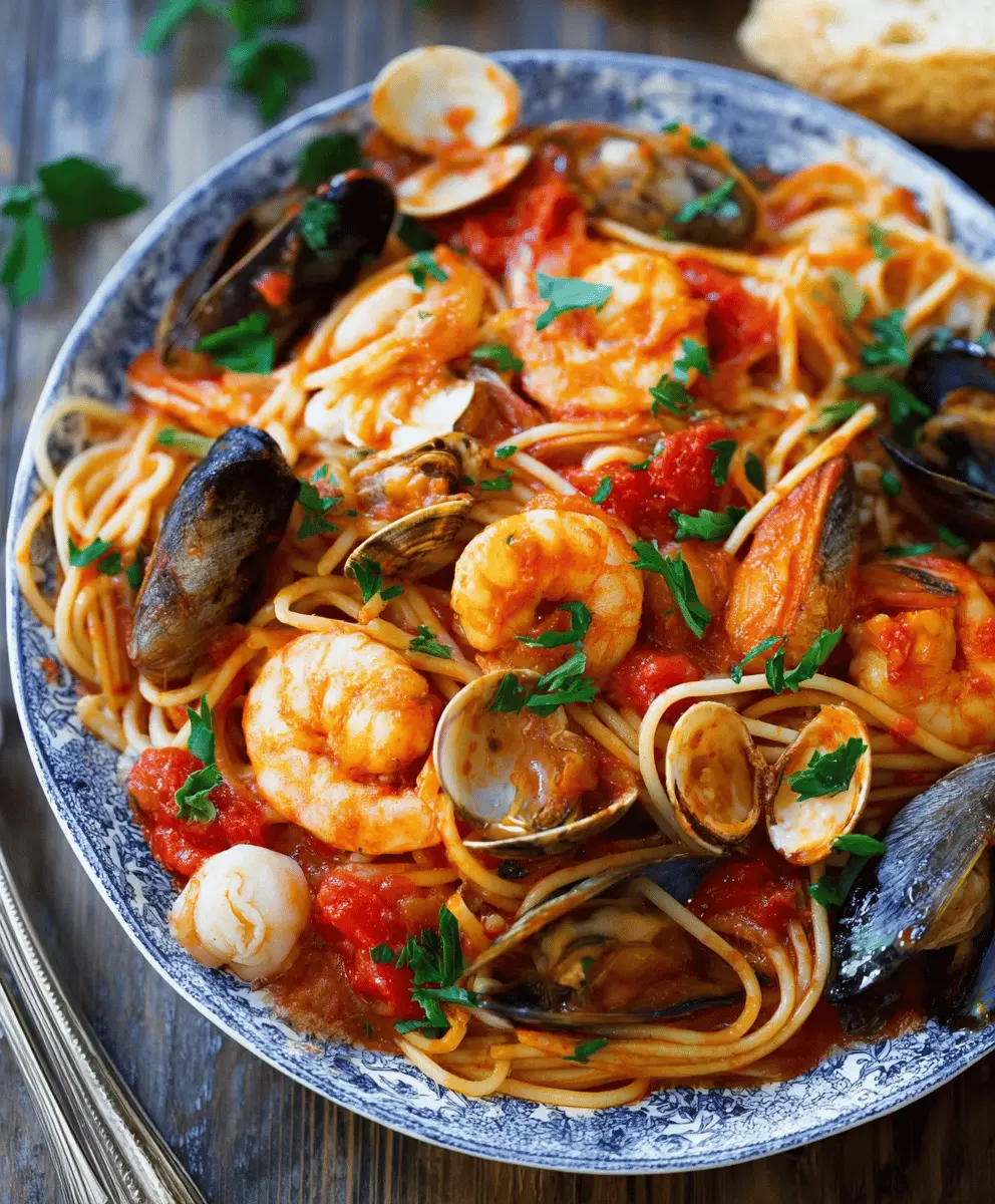 Easy Seafood Pasta Recipe with Garlic and Herbs