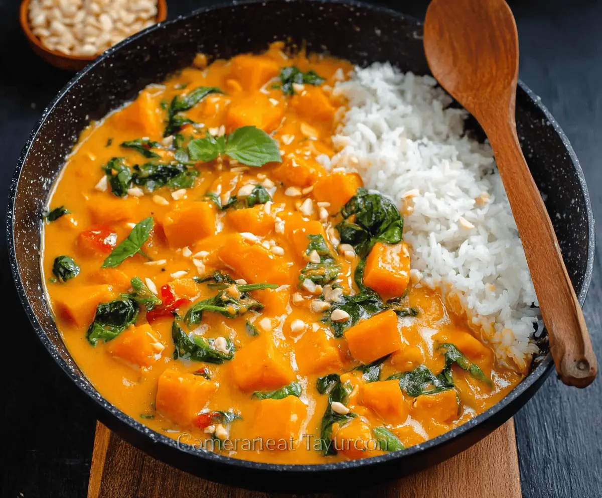 Easy Thai Butternut Squash Curry Recipe