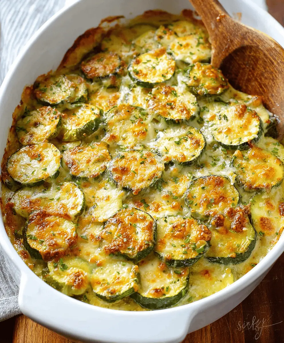 Easy Cheesy Zucchini Bake Recipe
