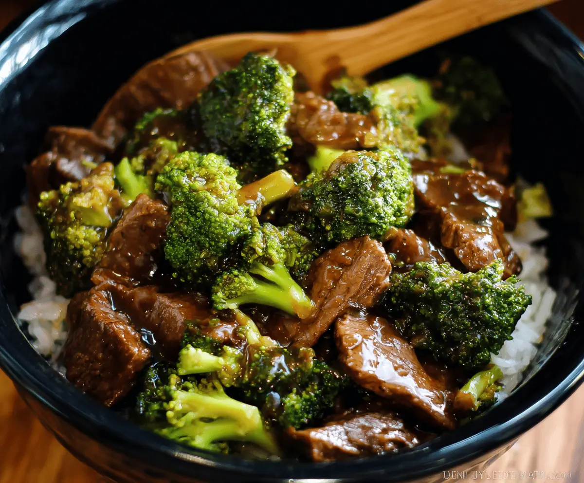 Easy Crock Pot Beef and Broccoli Recipe