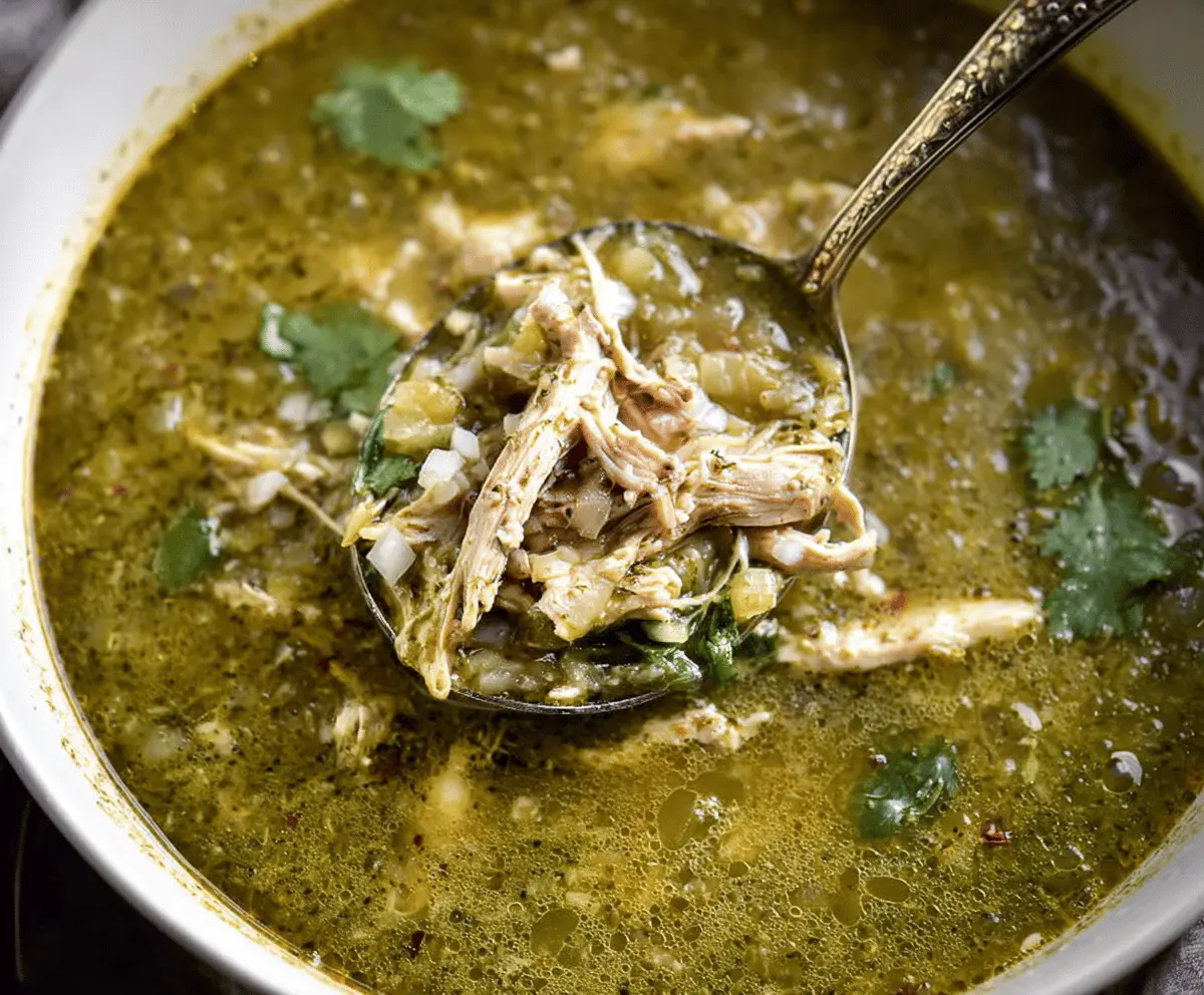 Easy One-Pot Chicken Chili Verde Recipe