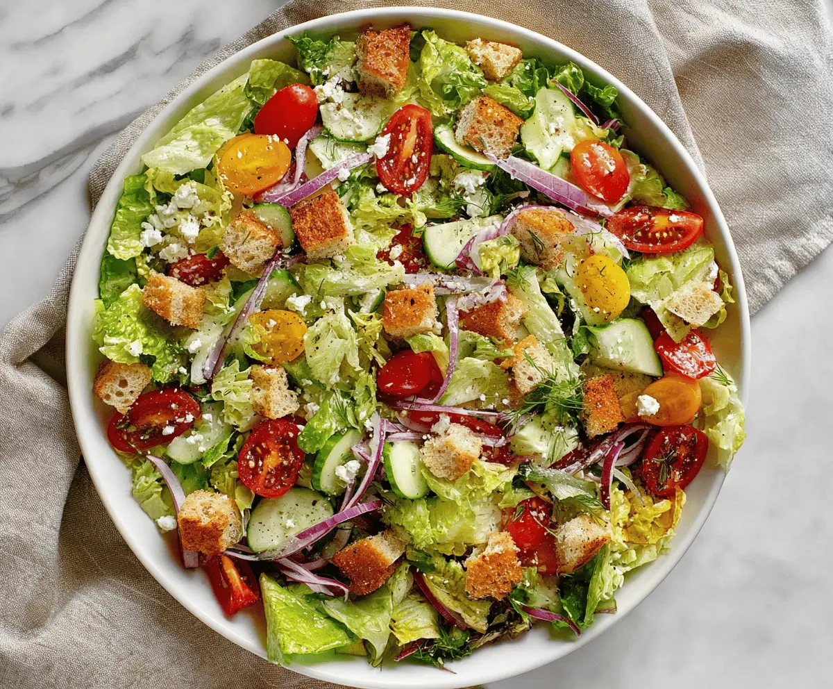 The Best Classic House Salad Recipe