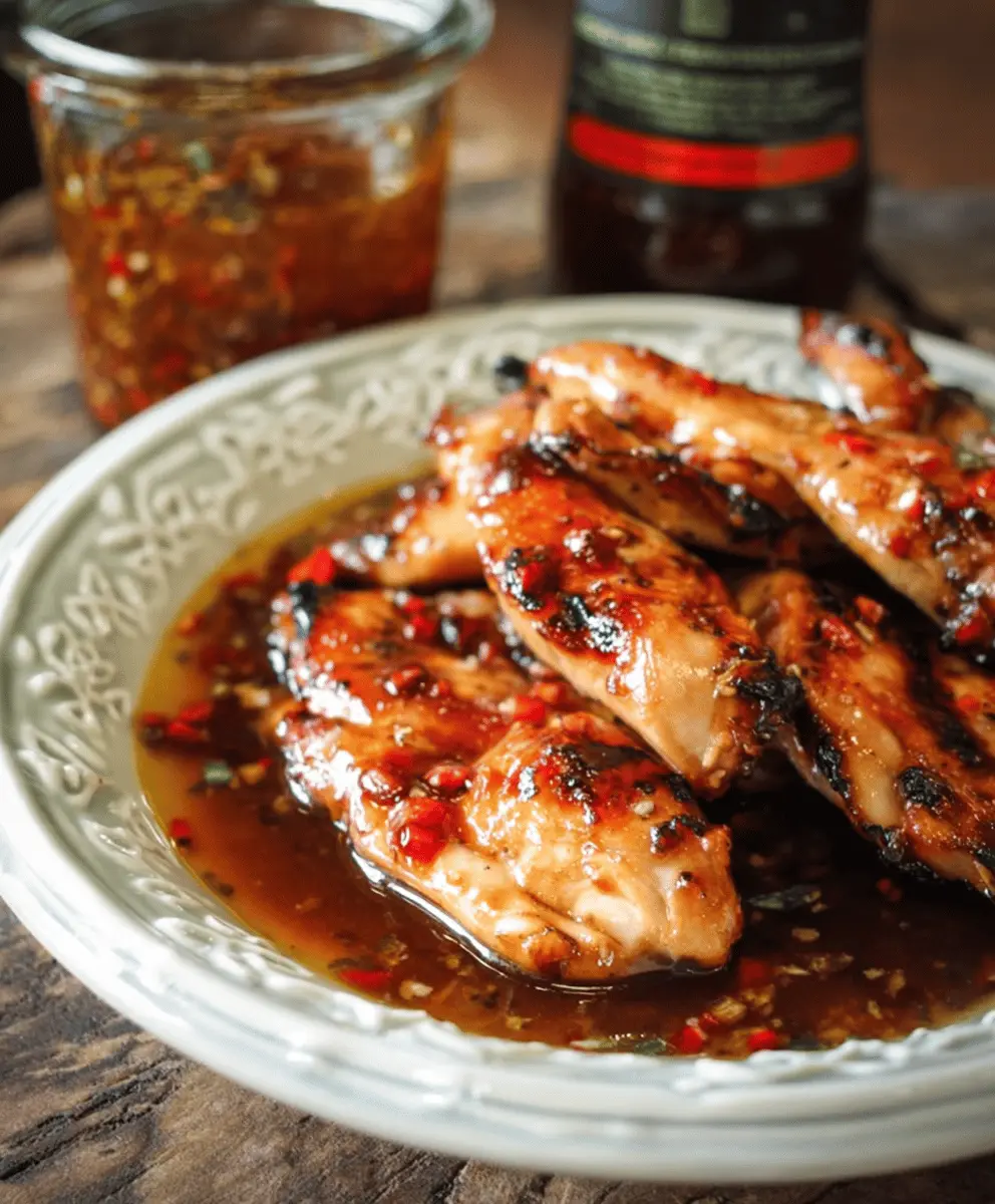 Easy Sweet Chili Chicken Marinade Recipe