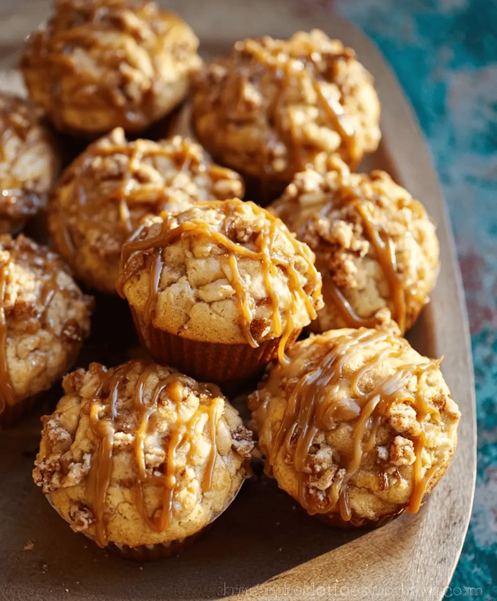 Easy Caramel Apple Buttermilk Muffins Recipe