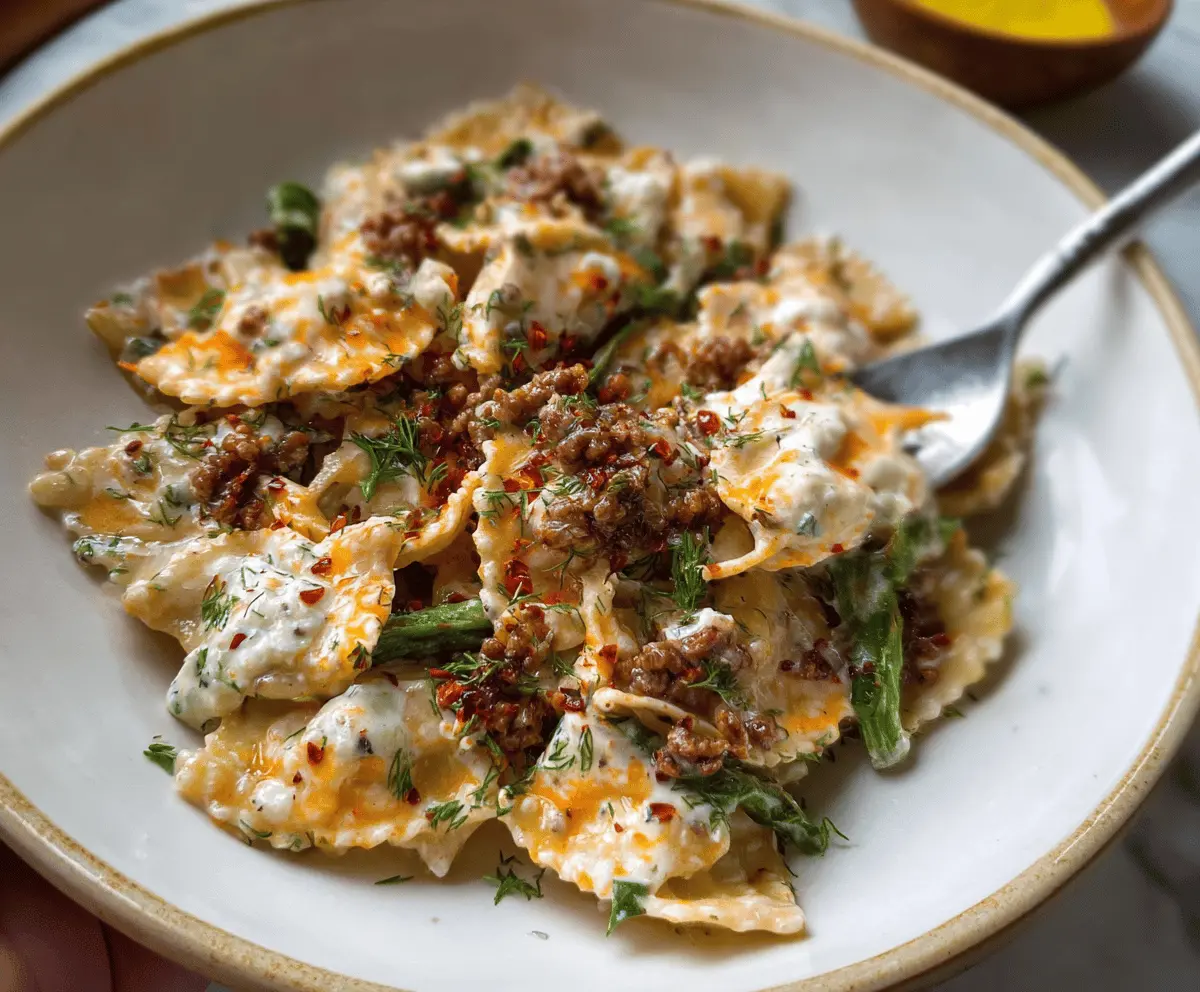 Creamy Yogurt Pasta Recipe for Quick Meals