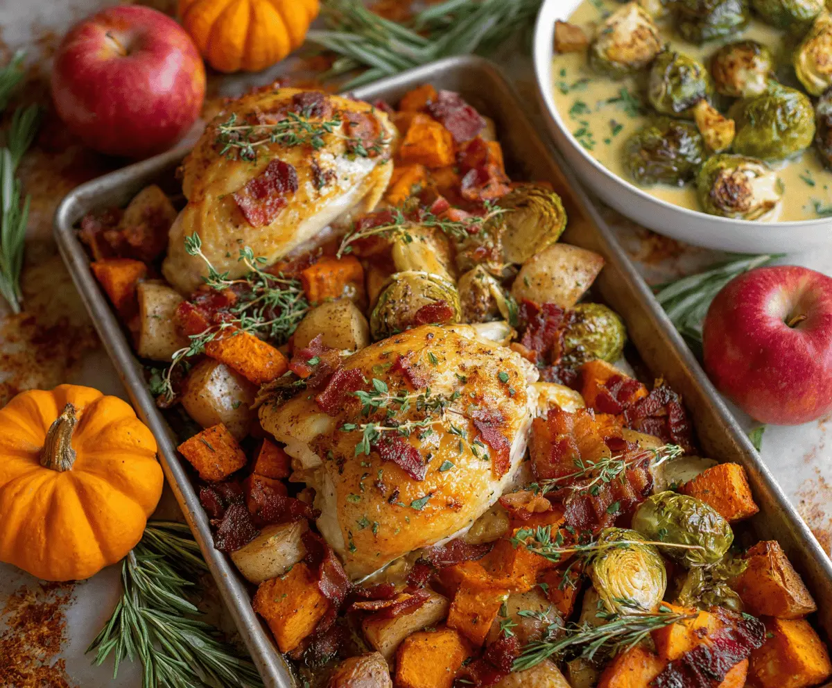 Autumn Chicken Dinner
