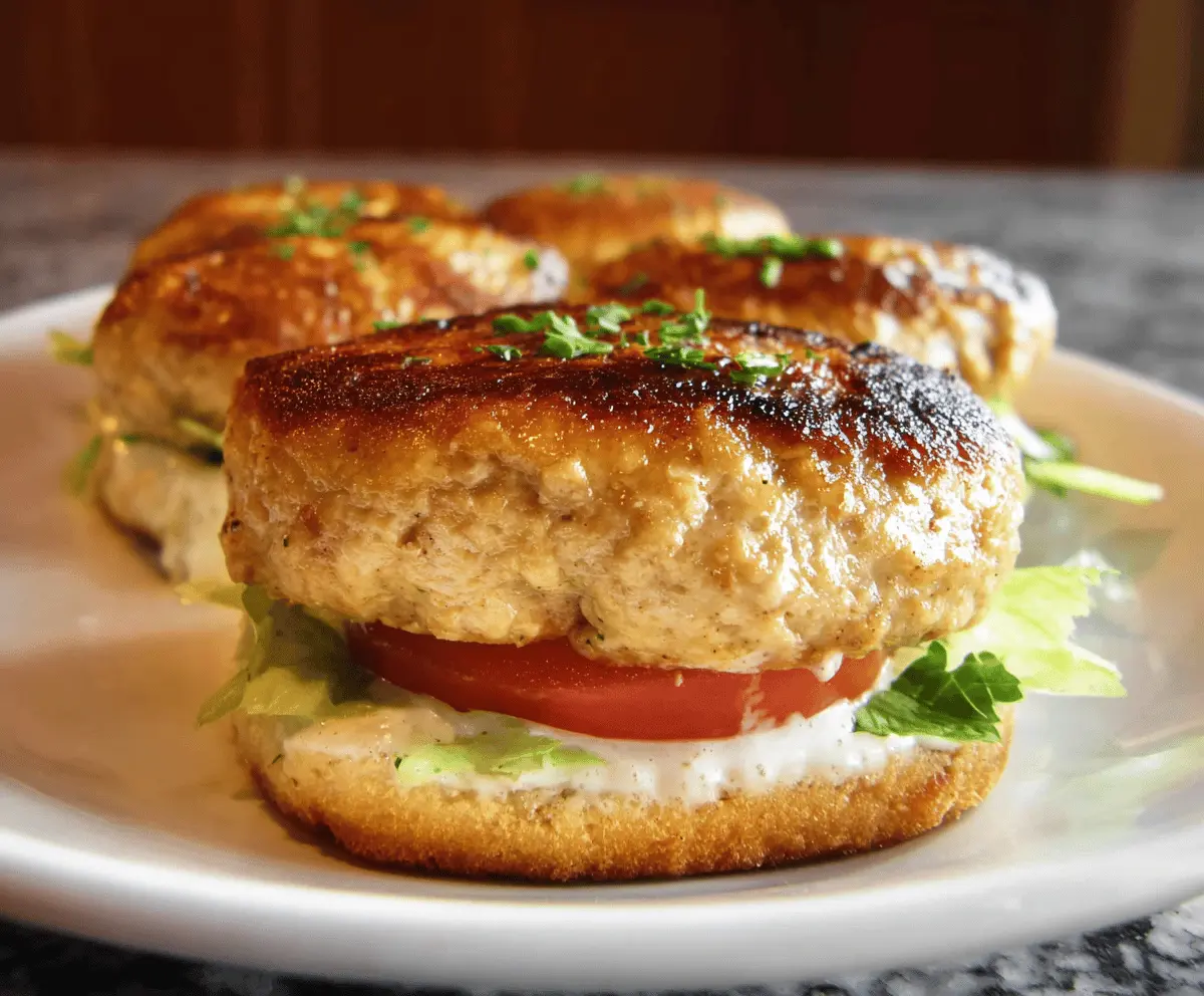 Ground Chicken Patties