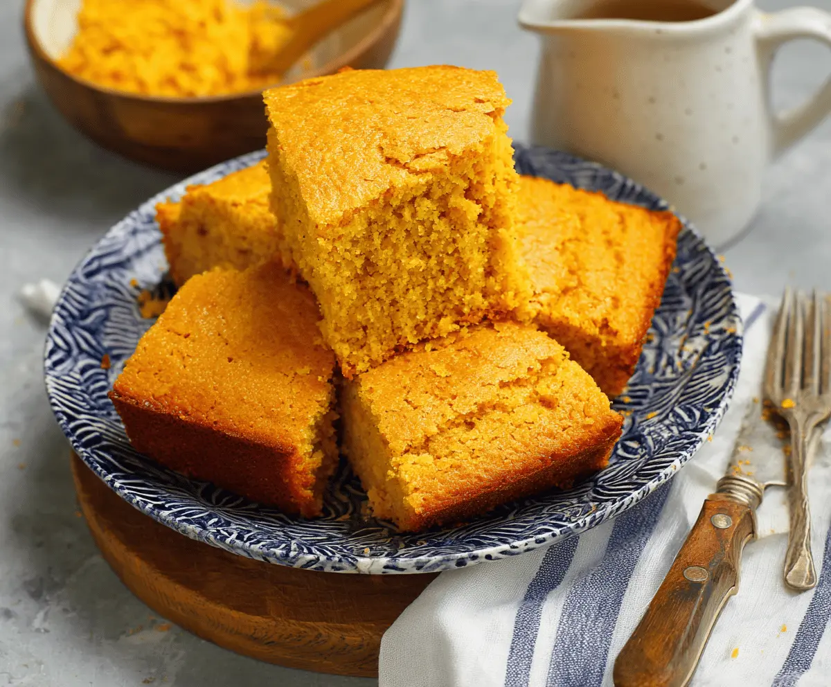 One-Bowl Sweet Potato Cornbread