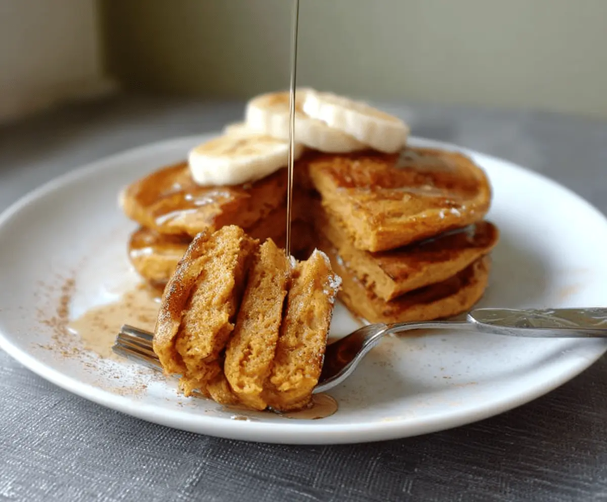 2-Ingredient Sweet Potato Pancakes