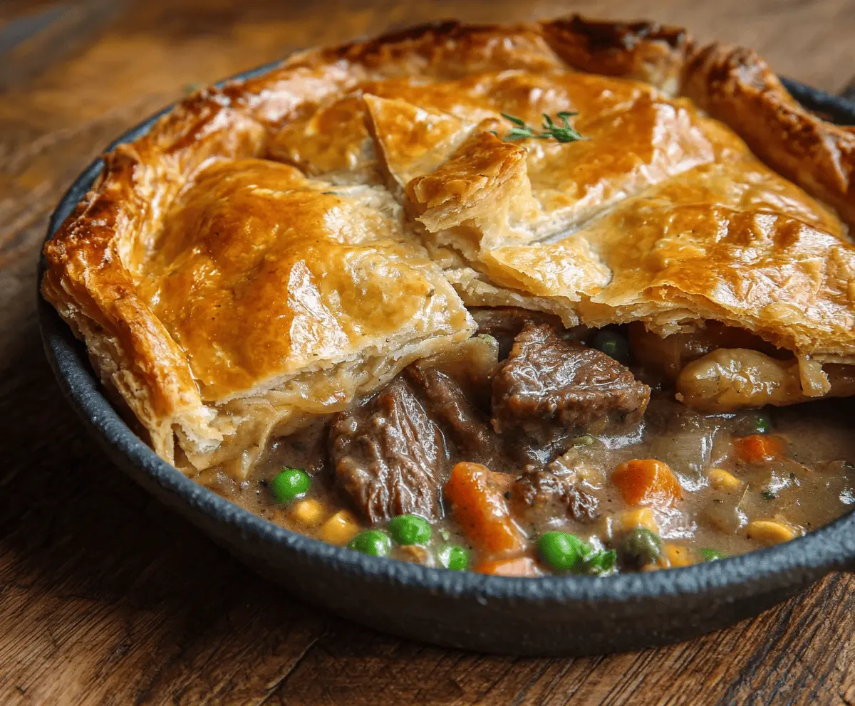 Beef Pot Pie 