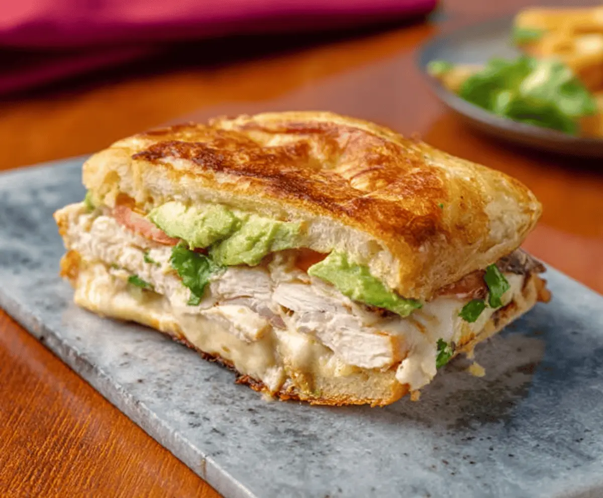 Chicken Avocado Melt Sandwich